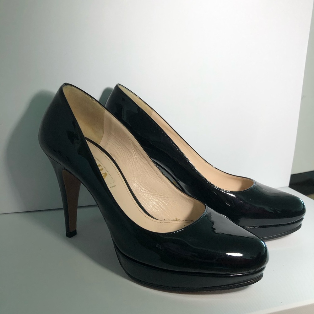 Prada black heels